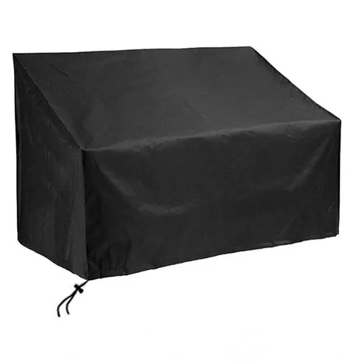 Waterproof Sun Protection Outdoor Furniture 3-Seater Bench Covers with Drawstring Toggle for Deep Seat Lounge, Cushion Couch