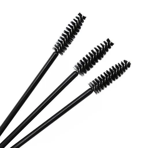 50X Disposable Mascara Wands Eyelash Brushes Applicator Lash Extension Brush - black+black