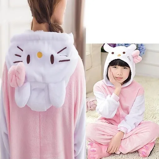 Hod Health & Home Animal Kigurumi Jumpers - Xl - Kitty Cat