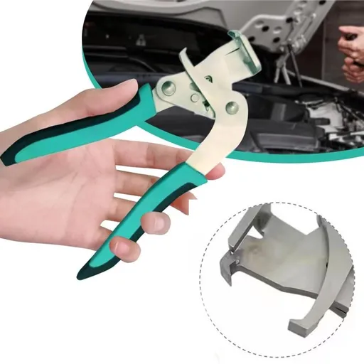 Car Clip Pliers and Disassembly Tools - Alloy Steel Multi-Use Plier with Non-Slip PVC Handle | Damage-Free Removal for Auto Fasteners, Clips & Rivets | Fits Cars, Trucks, SUVs