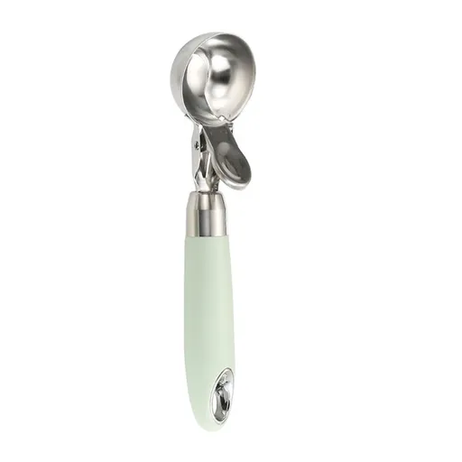 Ice Cream Scoop Stainless Steel Smoothing Comfortable Handle for Home Kitchen Cafe Bar