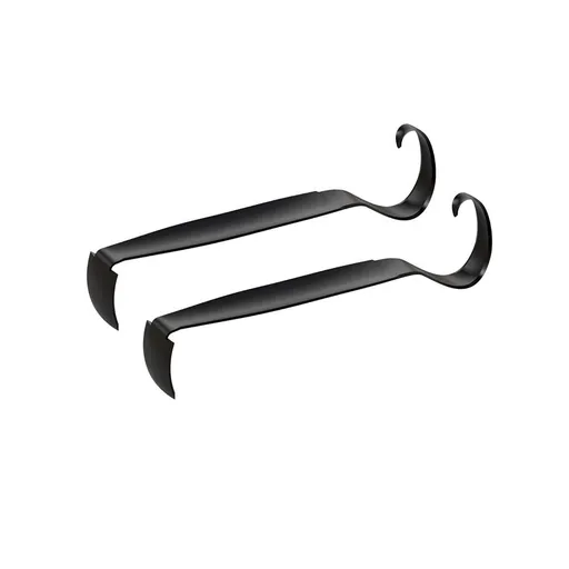 2 pack Stainless Steel Pottery Trimming Tools for Clay and Ceramic Trim, Pottery Double Ended Trim Tools and Trimming Tools Ceramics for Pottery and Clay Artists