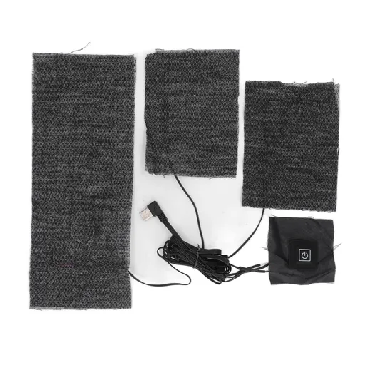3 In 1 Clothes Heater Pad USB 3 Temperature Settings Electric Cloth Heating Sheet Soft Washable Cloth Warmer Pad for Winter