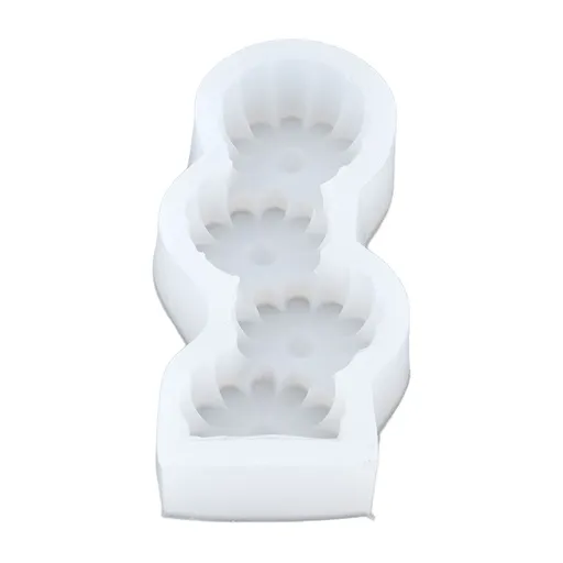 Candle Molds Silicone Easy Demoulding Food Grade Silicone DIY Chocolate Cake Mould for DIY Crafts Home DecorationDaisy