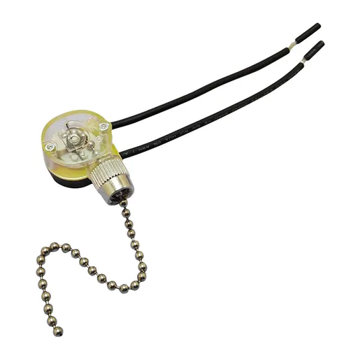 for Momentary Action 1Ps 3A 250VAC Ceiling Fan Two Wires Light Pull Chain Switch Push in Wire Starter Led Controle -