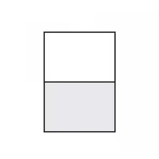 A4 Self Adhesive Sticker Paper Sheet Label Laser Inkjet Print Mailing Address - White Glossy 2x1 *20 PCS