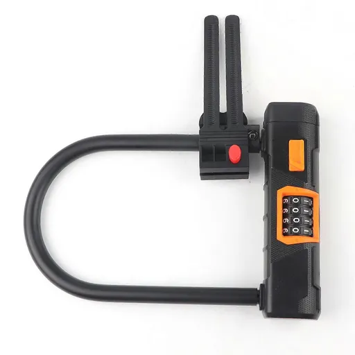 Bike U Lock Bicycle Cycling Steel AntiTheft Bicycle Security Lock Cycling Safety Accessory