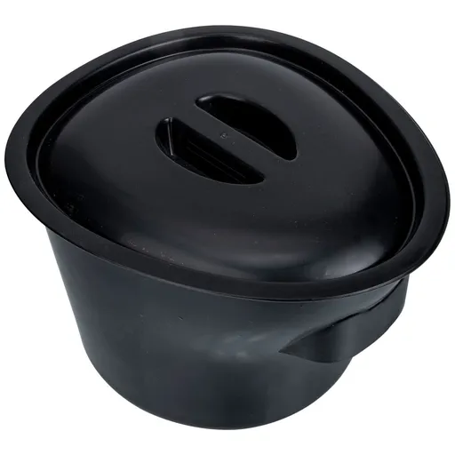 Travel Urine Pot Chamber Pot Plastic Spittoons Urine Bedpan with Lid Portable Toilet Adult Potty High Angle 5L Urinal Portable
