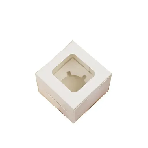 Cupcake Box Cases 1/2/4/8/12 Holes Window Face Cases Party Wedding Muffin Baking