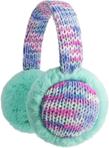 Kids Knit Earmus Winter Outdoor urry Ear Warmers or Boys Girls rom Toddler to Big Kids