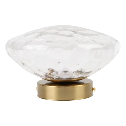 Modern Wall Sconce with Glass Lampshade Indoor Wall Lamp for Bedroom Living Room Hallway Hardwired 3000K Warm Light