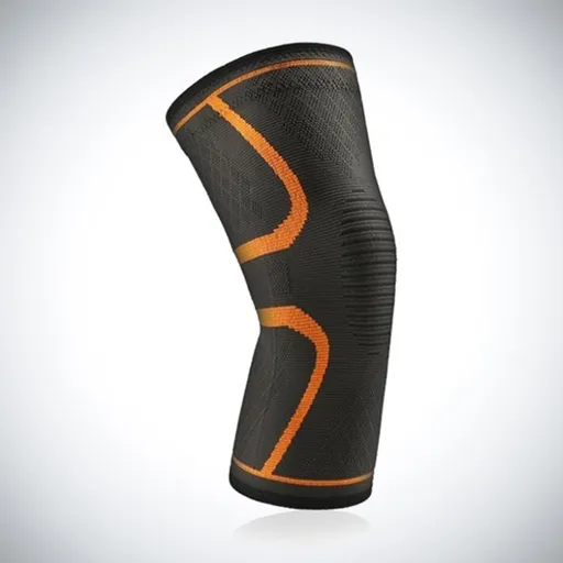 Worhdefence Knee Pads Nylon Basketball Sports Orange [single pack]] [M Code] recommend Weight 40.00 kg-60.00 kg