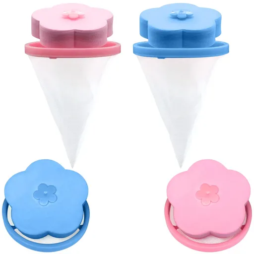2 PCS Pet Hair Catcher for Laundry, Lint Catcher for Laundry,Washing Machine Hair Catcher for Dogs and Cats,Reusable
