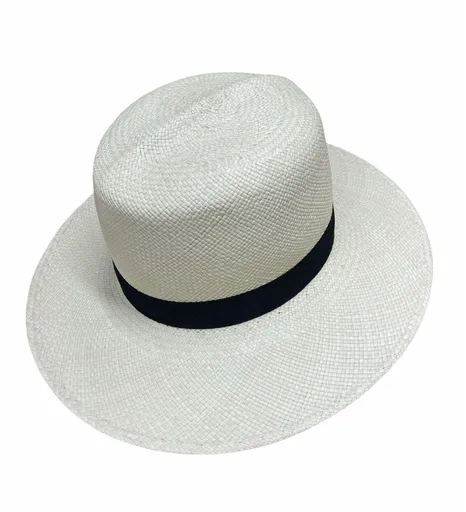 Hand Woven Panama Cooler Outback Hat Summer Breathable Waterproof - Natural