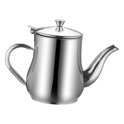 Grease Container Stainless Steel Oil Pot Olive Oil Dispenser Bottle Storage Can for Kitchen 70oz