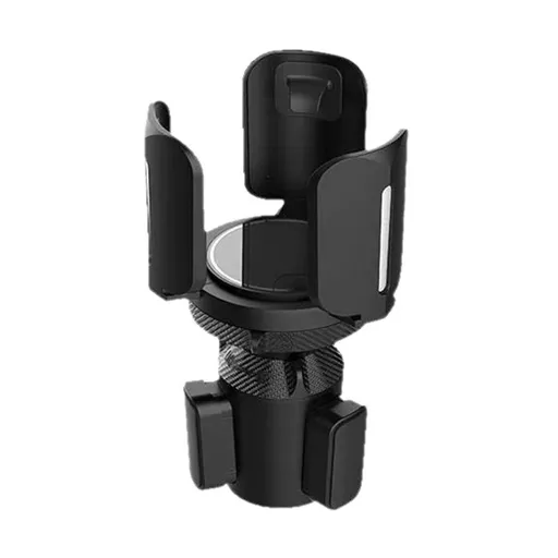 Cup Holder Expander Adjustable Base 64oz Universal Compatible Black