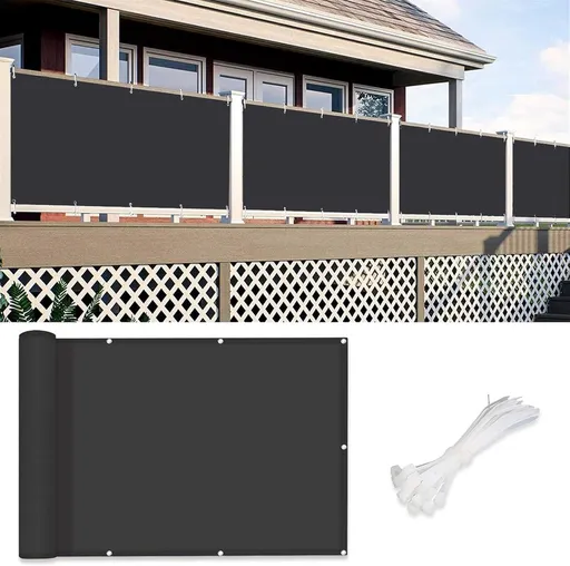 Waterproof Balcony Privacy Screen, 90 x 600 cm