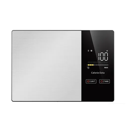 Smart Nutrition Food Scale with LED Display, Tracks Calories, Fat, Carbs & Protein via App, Precision Digital Kitchen Scale for Healthy Eating & Meal Prep