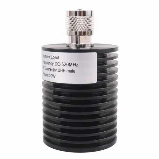 Coaxial Connector UHF PL259 Male Plug 50 Ohm 50W Black