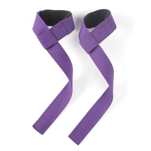 Vigor Power Gear Latex Wrist Strap Weightlifting Purple [single]]