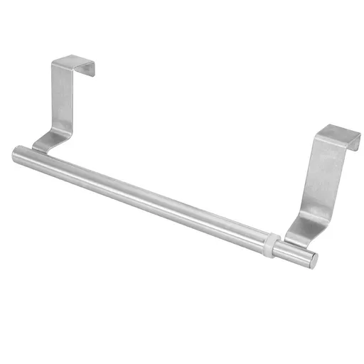 Stainless Steel Over Towel Rail Retractable Over Towel Rack Bar Bedroom Towel Shelf (34cm Retractable Single Bar)