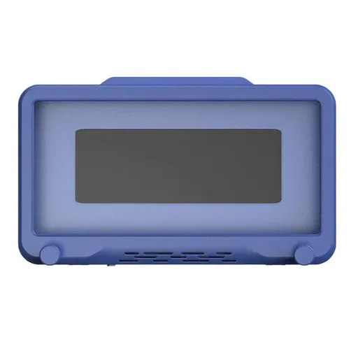 Wall Mounted Phone Holder for Bathroom Shower Waterproof Touch Screen Case - Blue