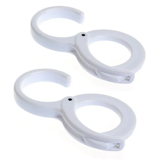 2 pcs Multi-Function Clip Hook/Table Edge Hook/Cross Bar Hook/Windproof Hook Multi-Purpose Hanging Hooks Hangers
