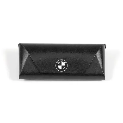 Car Glasses Holder for BMW PU Leather Black