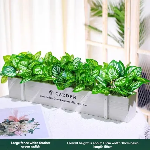 faux potted plant, sunflower, wooden box, home decor, Australia, living room decoration, tabletop decoration, no maintenance plant, realistic artificial flowers, gift for mum, farmhouse style, modern rustic decor - Multi - Size 14