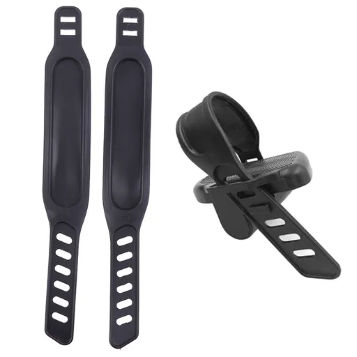 1 pair new exercise bike pedal straps stirrup strap Fitness Equi