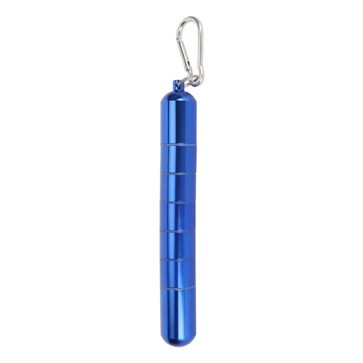 Cigar Tube Aluminum Alloy Waterproof Detachable Sealed Lightweight Cigar Case Tube for Daily Use Blue