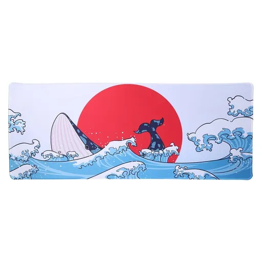 Large Gaming Mouse Pad Computer Gamer Keyboard Coral Sea Mouse Mat Non-slip Desk Mousepad For PC Desktop Computer Mouse