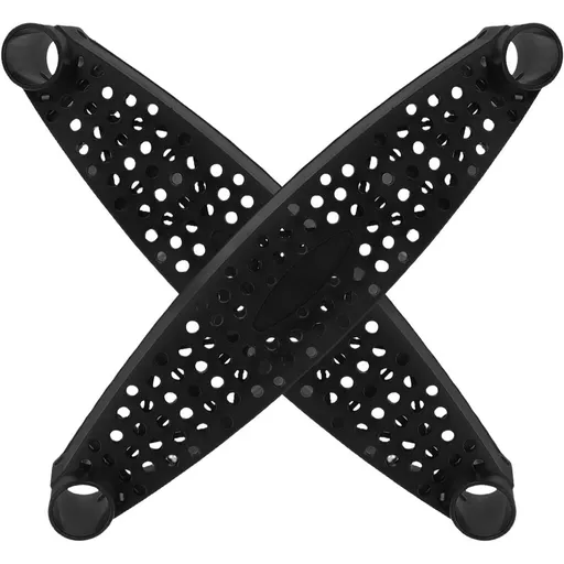 2pcs Plastic Trampoline Ladder Steps Universal Replacement Parts, PP Build Black Finish Rounded Edge Anti-Skid Design for Outdoor Play Easy Installation
