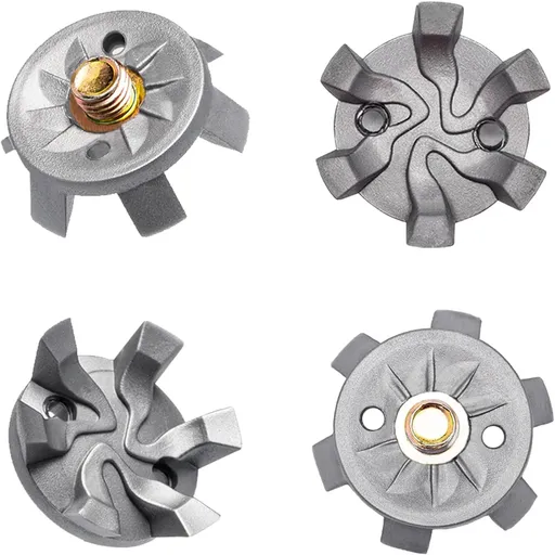Golf Shoe Spikes Cleat Metal Thread Screw 6mm Dia, 20 Count & 1 Wrench