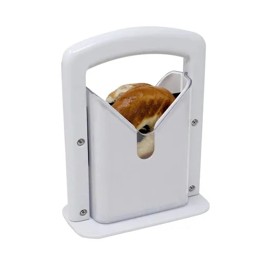 Slicer, Stainless Steel Kitchen Guillotine Cutter with Safe Grip and Safety Shield Tusi Splitting Assistant