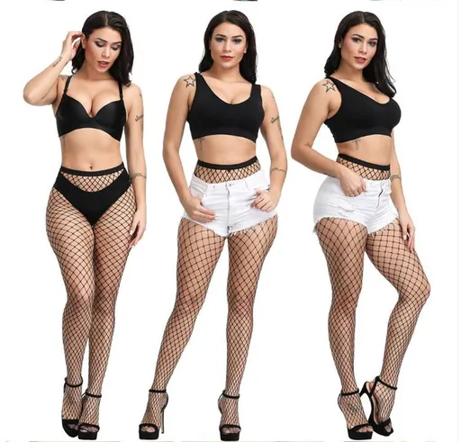 Fishnet Tights for Women - Fishnet Tights - Erotic Fishnet Stockings - Black - Tights - Fishnet - Plus Size