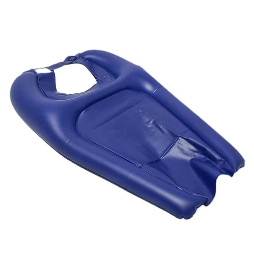 Shampoo Sink with Adjustable Shoulder Strap, Specially Designed for Disabled Bed-Ridden Children and Bed-Ridden Elderly(Blue)