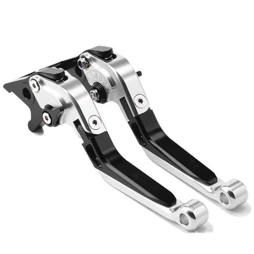 Motorcycle Brake Clutch Lever FORZA350/300 Alu Silver black silver-(without logo)