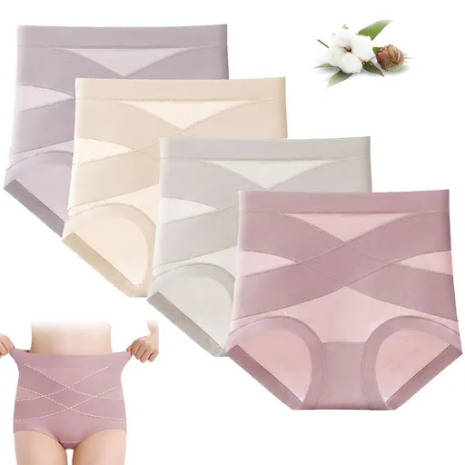 Leakproof Tummy Control Panties, Ultimate Comfort Shaping Panties, Seamless Cotton Briefs