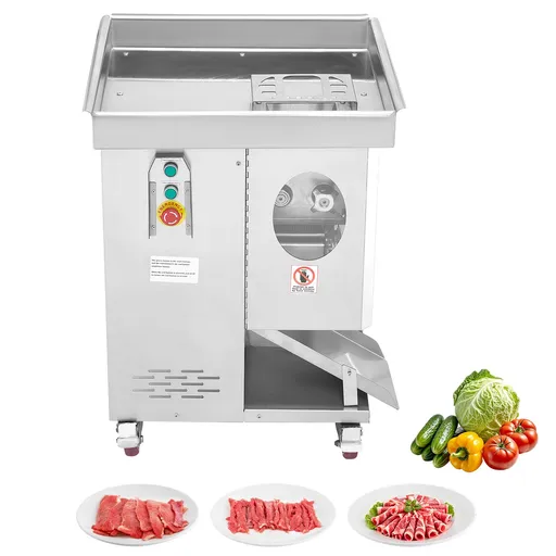 Electric Meat Cutter Machine 1100W Commercial Meat Slicer Cutting Machine