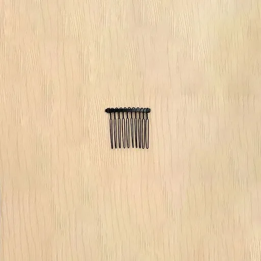 Metal Hair Comb 40 Teeth Unisex Small