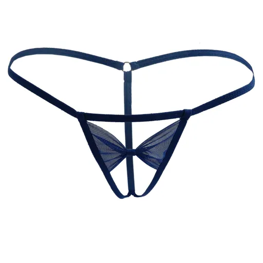 Women T Panties Mesh Polyester Underwear Red All yards