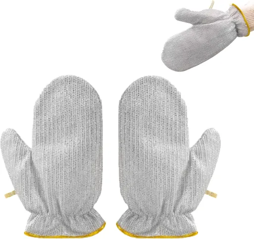 Steel Wire Dishwashing Glove, Glove for Kitchen Cleaning, Reable Scrub Gloves