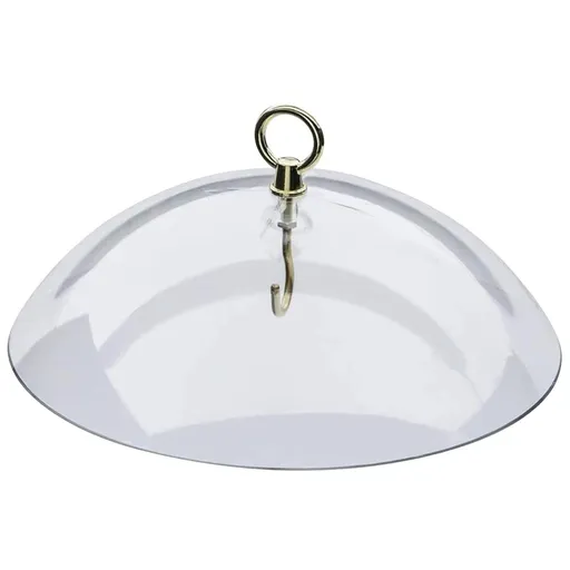 Outdoor Garden Panoramic Transparent Thick Plastic Anti-Squirrel Bird Feeders Protective Cover Dome Protective Dome Rain