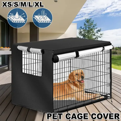 Oxford Cloth Pet Cover Outdoor Garden Yard Dog Dust Protector Waterproof Shield - S