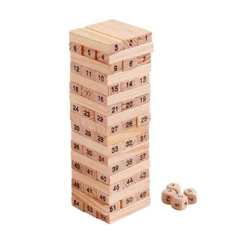 Stacking height of logs and building blocks