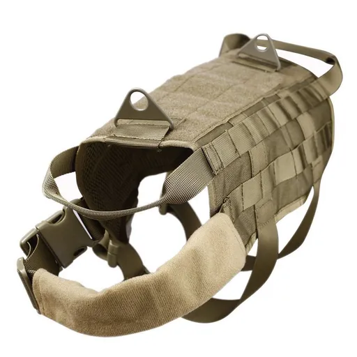 FW Tactical Dog Vest Nylon Pet Clothing Mud