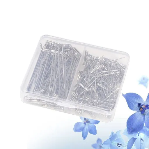 150Pcs T-Bar T Pins Set Stainless Steel for Blocking, Knitting, Sewing, Crafting and Projects