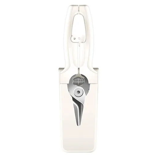 Multi-Purpose Kitchen Scissors Heavy-Duty Spring-Powered Poultry Shears Stainless Steel Self-Sharpening Blades with Magnetic Storage Case for Meat Herbs and Plants
