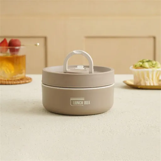Soup Bowls, Microwave Ramen Bowl with Lid, Lunch Box with Lid, Durable and Heat Resistant Bowl for Noodles, Rice, and Soups, Perfect for Home, Office, or School Meals， Z1_Brown